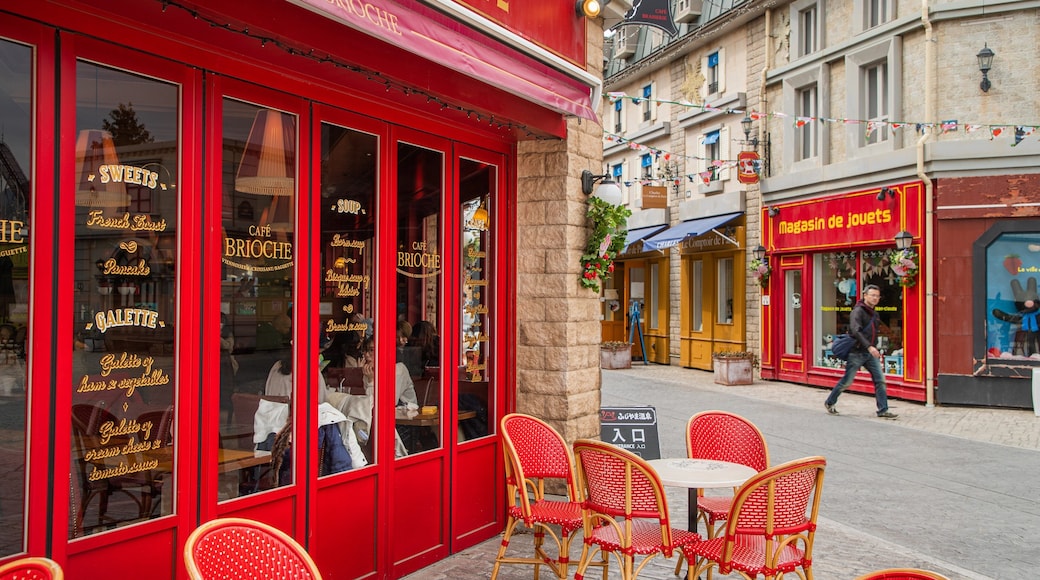 Fuji-Q Highland which includes street scenes as well as an individual male