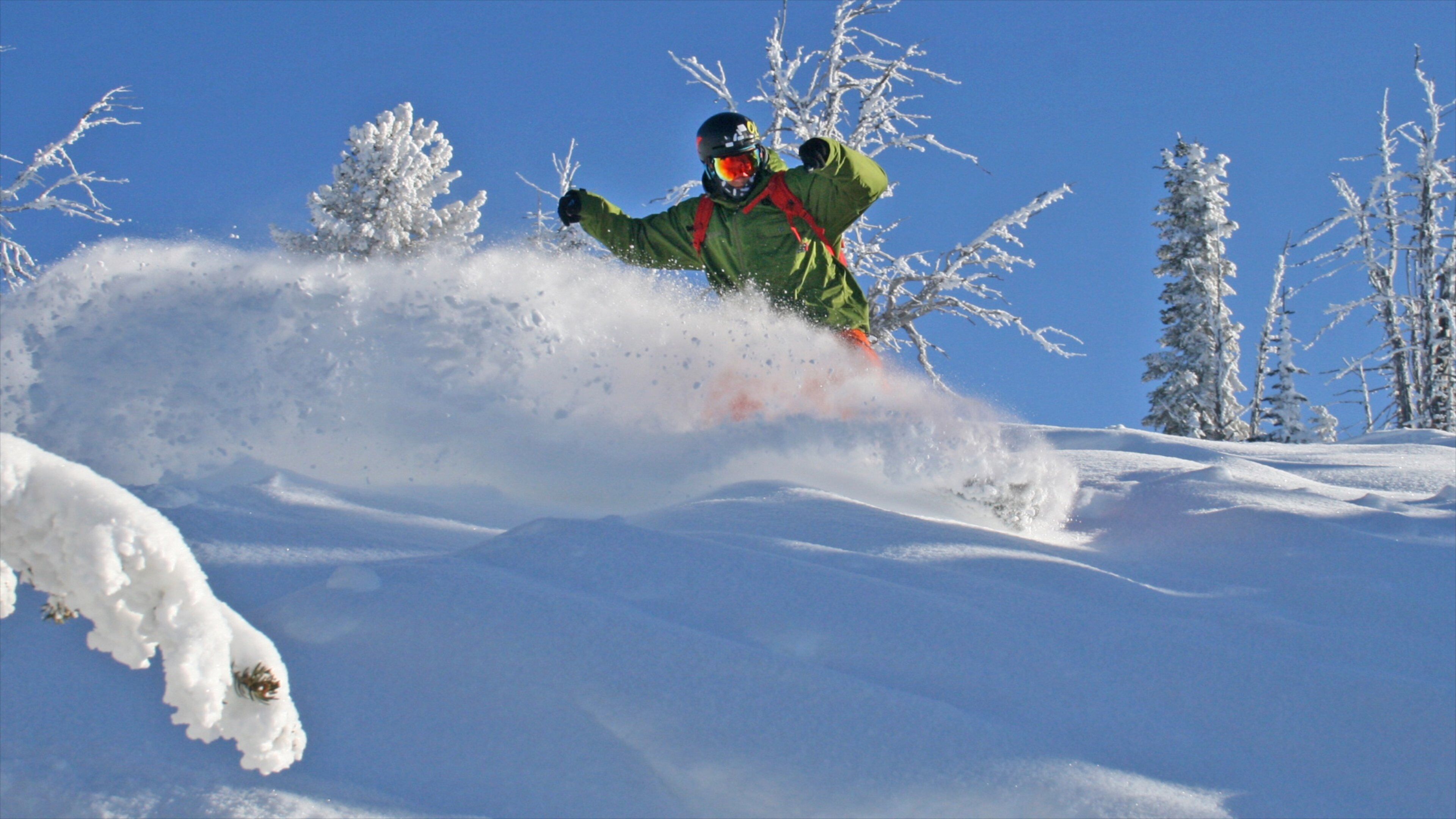 Brundage Mountain Ski Area featuring snow and snow skiing