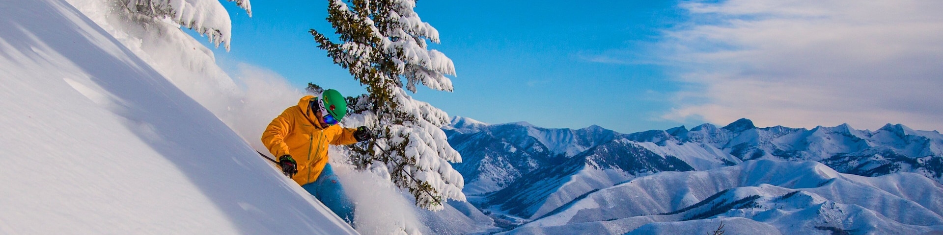 Sun Valley Ski Resort featuring snow, snow skiing and mountains