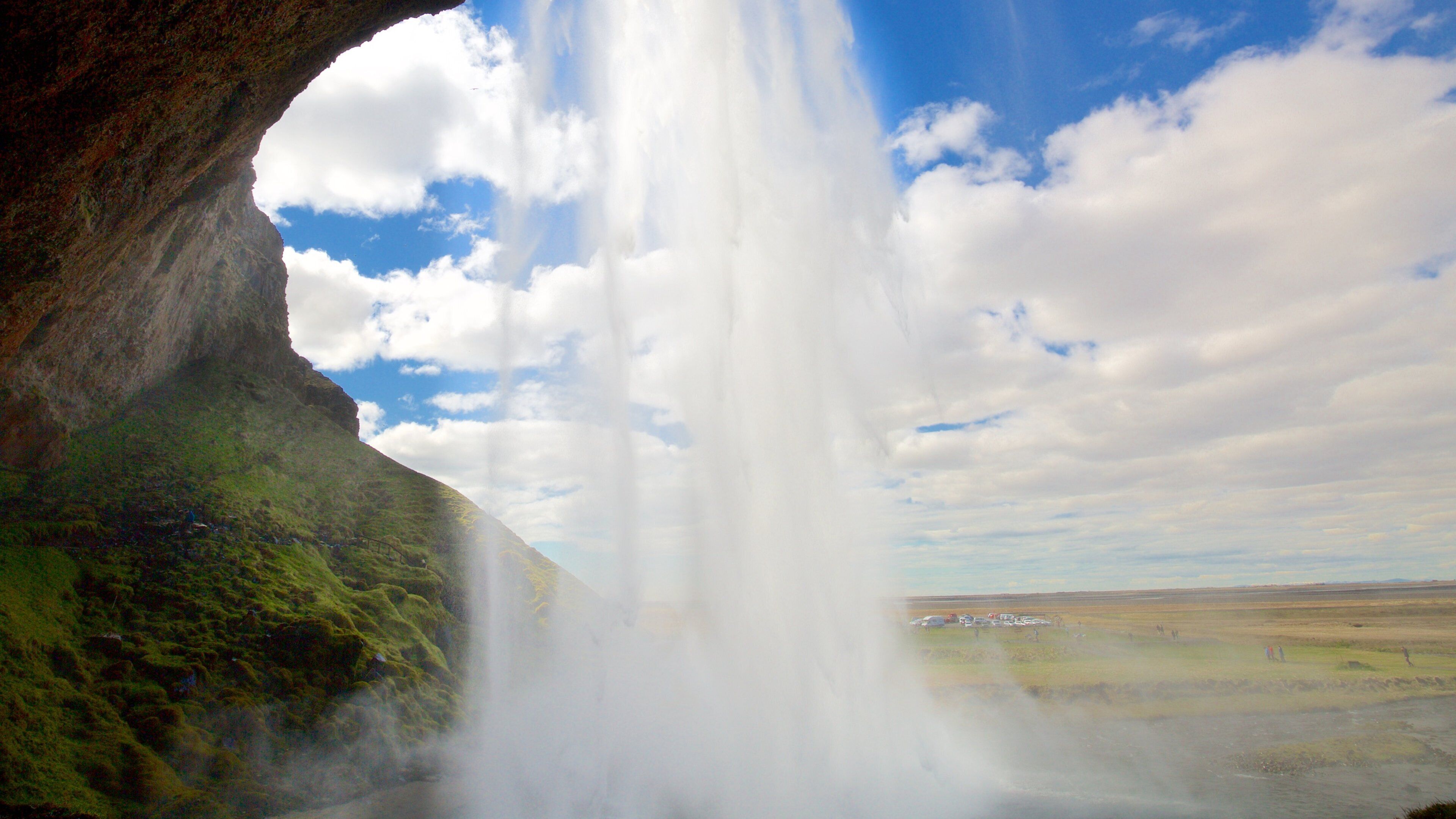 Seljalandsfoss das einen Wasserfall