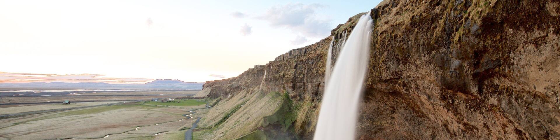 Seljalandsfoss welches beinhaltet Kaskade