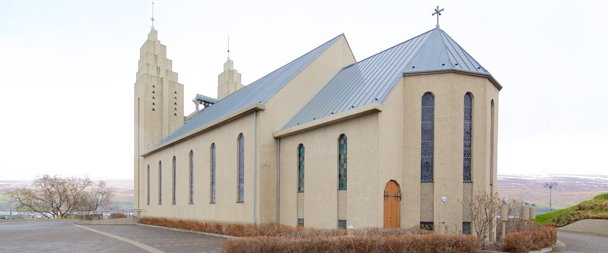 Eglise d\'Akureyri qui includes église ou cathédrale