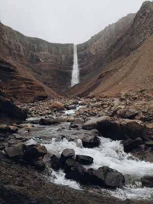 Hengifoss is the third highest waterfall in Iceland and one of east Iceland's most stunning sights. The hike up takes roughly an hour not far off the ring road.