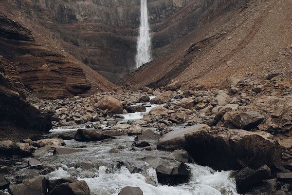 Hengifoss is the third highest waterfall in Iceland and one of east Iceland's most stunning sights. The hike up takes roughly an hour not far off the ring road.
