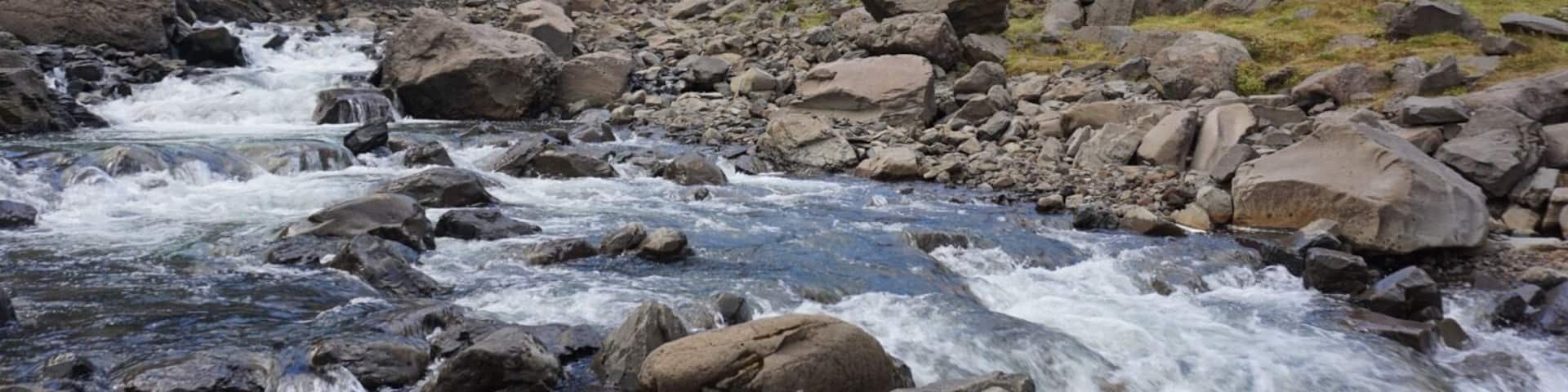 The view you get after a 2.5km hike to the falls. As a treat on the way you get fantastic views and 2 other waterfalls on the way up.
