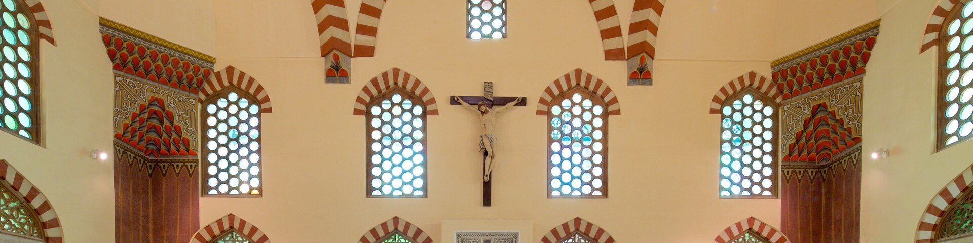 Mosque of Gazi Kaszim Pasha das einen Innenansichten, religiöse Elemente und Moschee