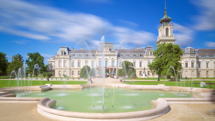 Festetics Palace qui includes fontaine, patrimoine architectural et chĂąteau