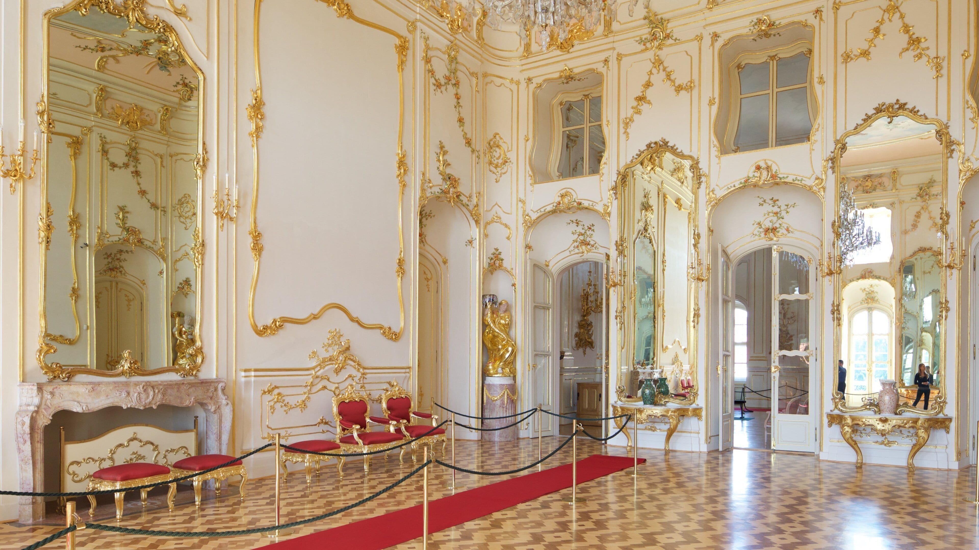 Esterhazy Palace featuring interior views and chateau or palace