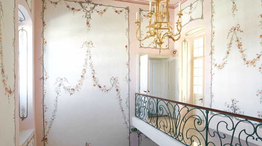 Esterhazy Palace showing a castle and interior views
