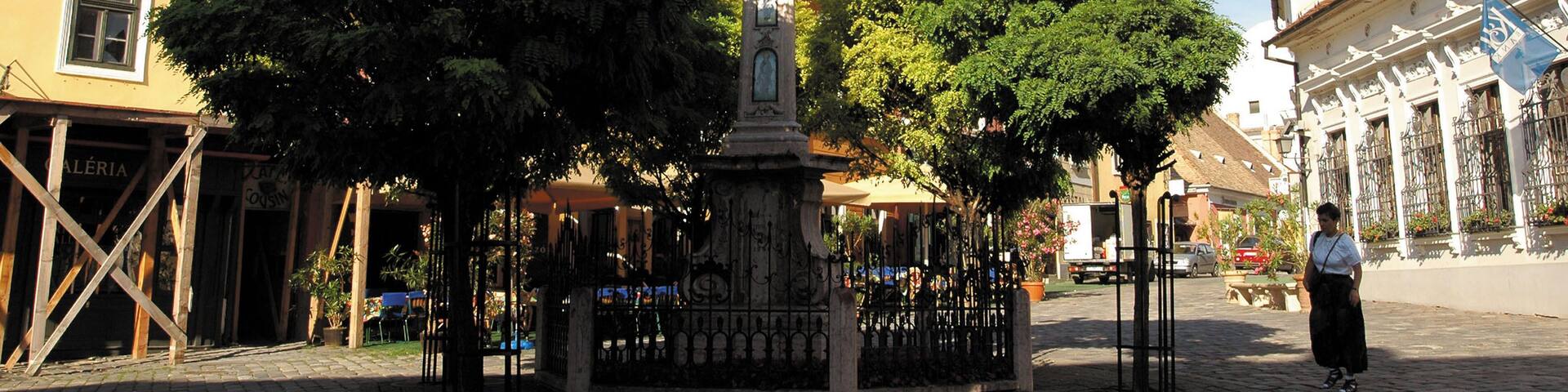 Hungary, Szentendre, Fo ter Place