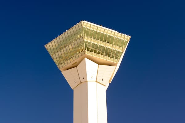 Goryokaku Tower showing modern architecture