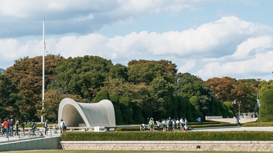 Cenotaph for the A-bomb Victims