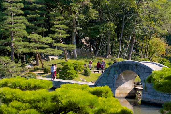 Shukkeien montrant parc