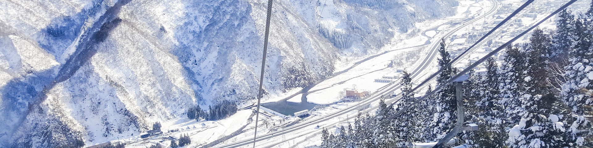 Cable Sky on Snow mountain at Gala Yuzawa near Tokyo, Japan.; Shutterstock ID 734070598; purchase_order: SF 06557000; job: ; client: ; other: