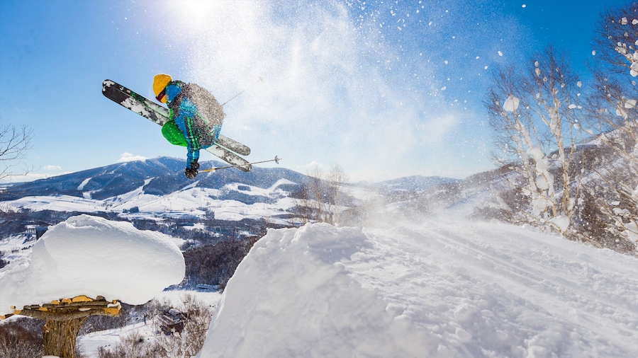 Rusutsu Resort featuring snow and snow skiing