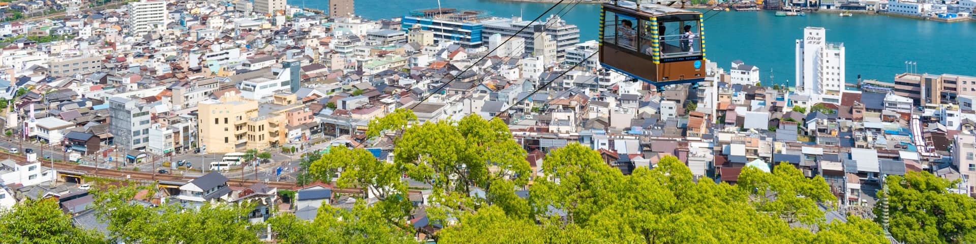 千光寺公園から望む尾道の風景