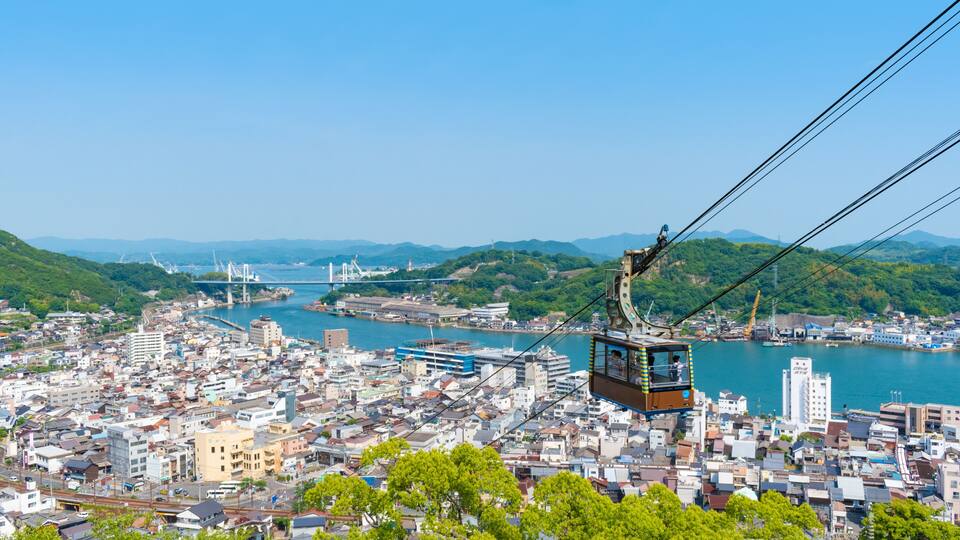 千光寺公園から望む尾道の風景