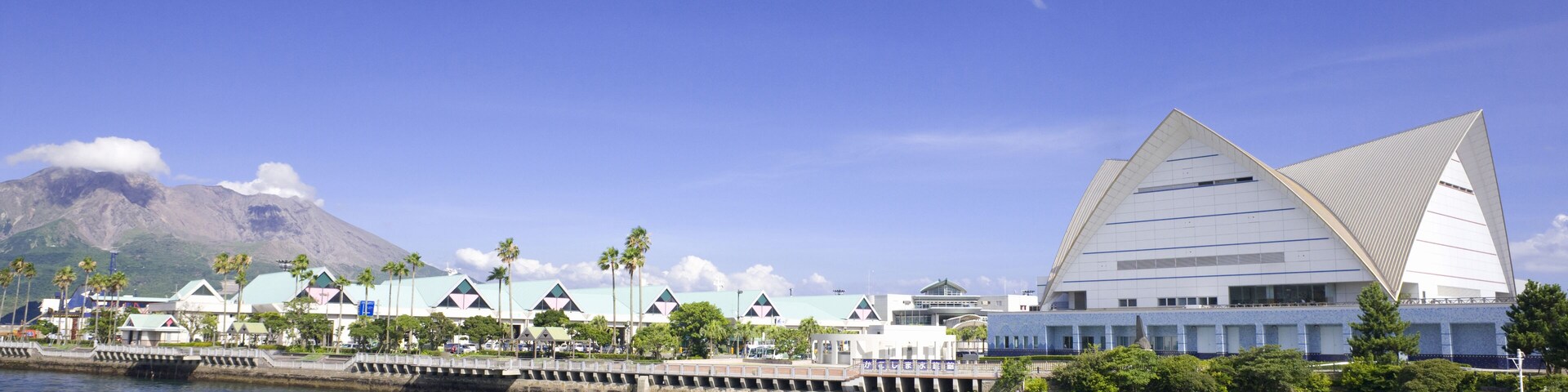 Sakurajima Island And Io World Kagoshima Aquarium; Shutterstock ID 204314572; purchase_order: SF 06557000; job: ; client: ; other: