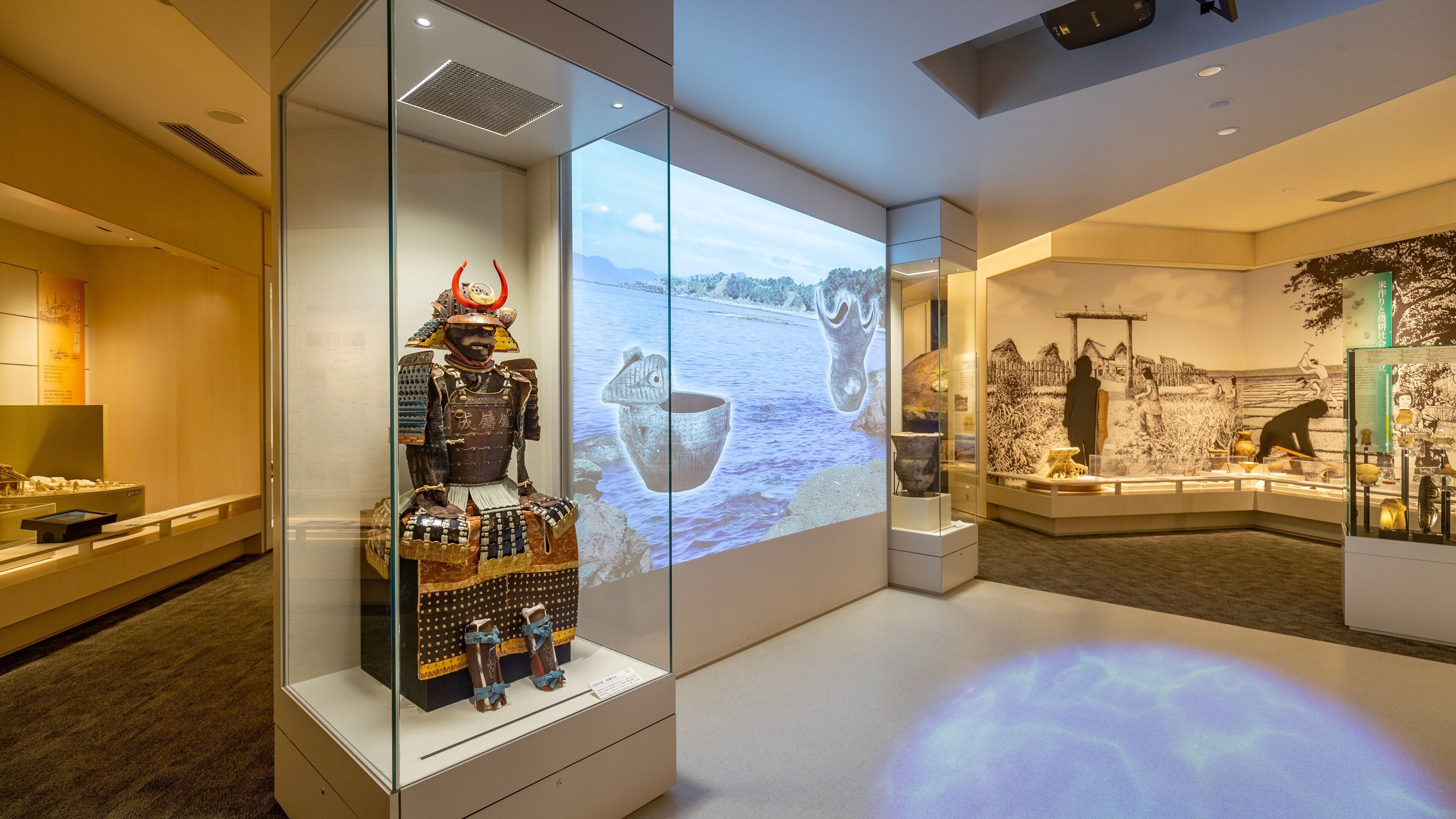 Ishikawa Prefectural Museum featuring interior views and heritage elements