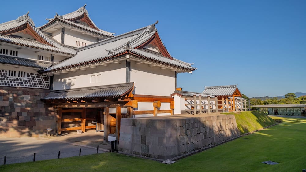 Kanazawa Castle which includes heritage architecture