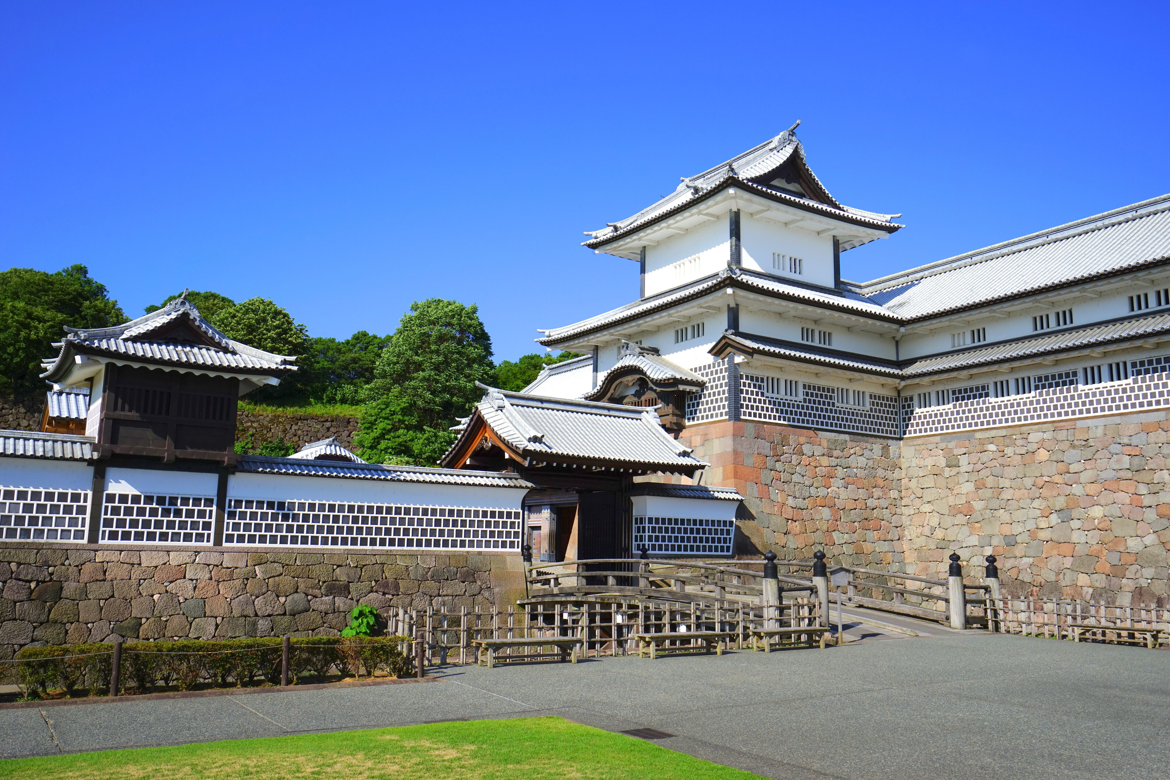 Kanazawa Castle, Kanazawa City, Ishikawa Pref., Japan