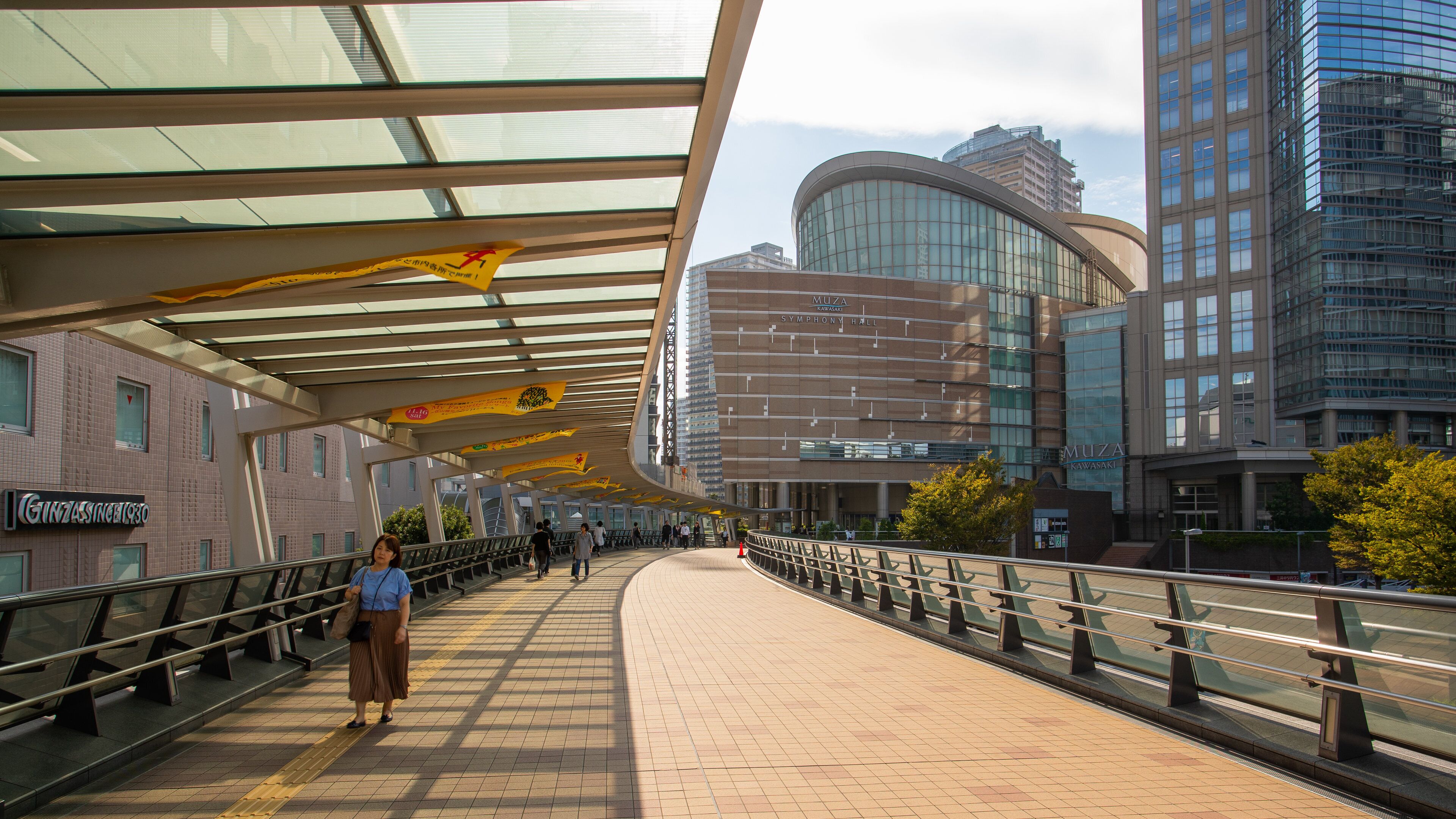 Muza Kawasaki Symphony Hall which includes a city