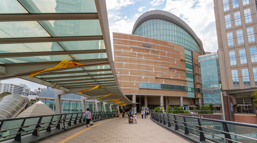 Muza Kawasaki Symphony Hall which includes a city
