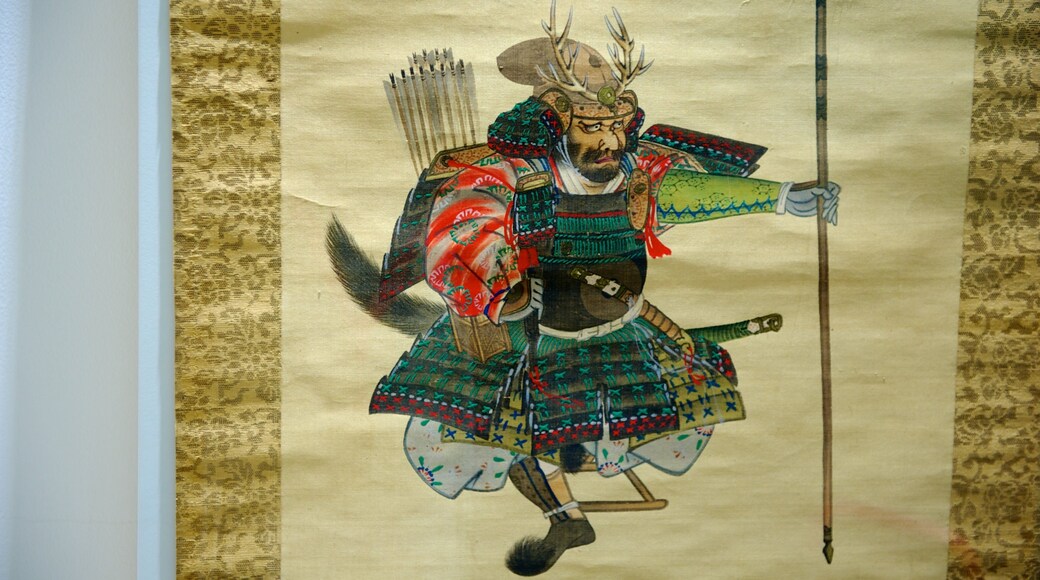 Le musée de l\'histoire naturelle et humaine mettant en vedette scènes intérieures et art