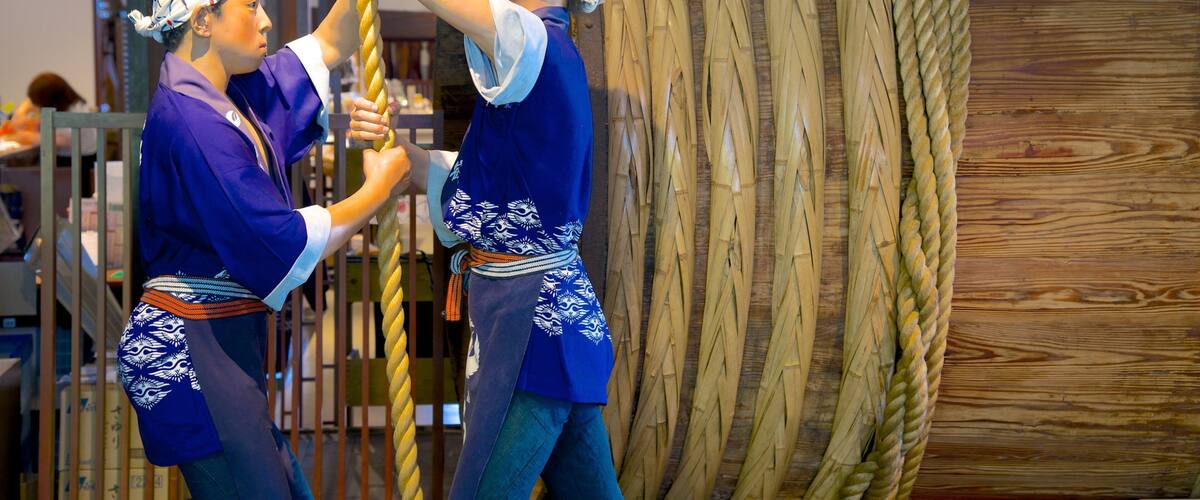 白鶴酒造資料館 どの含み 屋内の眺め