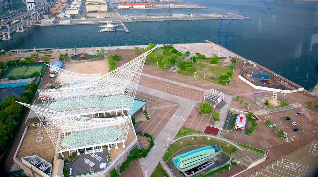 Meriken Park featuring a city, a park and modern architecture