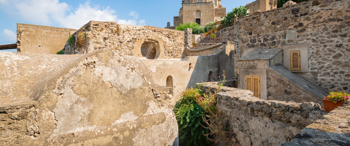 Aragonese Castle which includes heritage elements