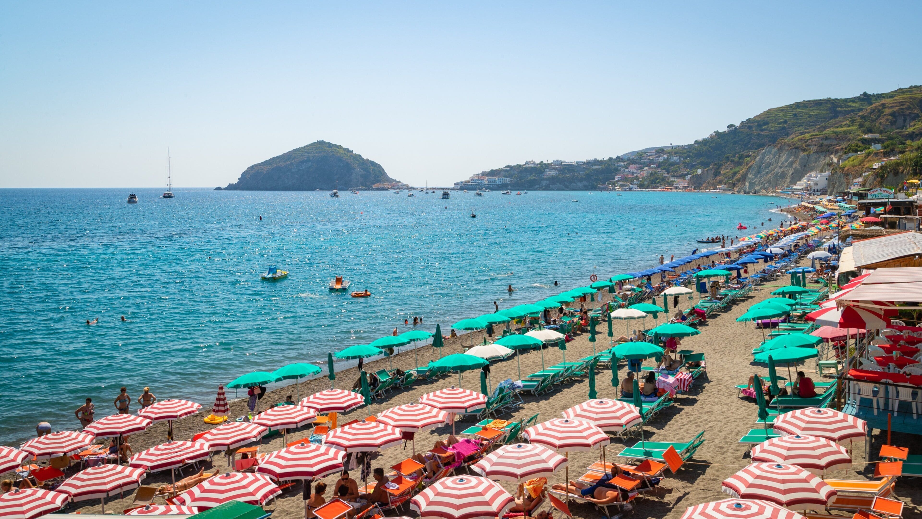 Maronti Beach featuring a beach and general coastal views