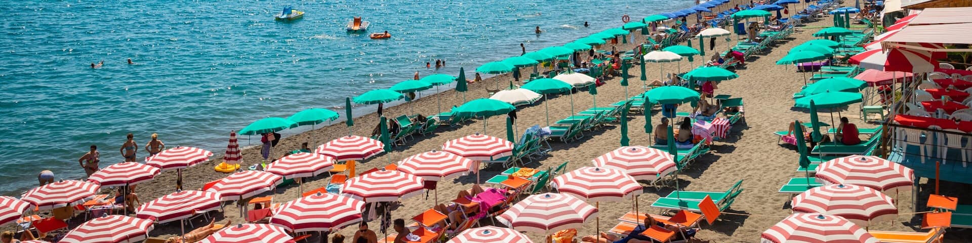 Maronti Beach featuring a beach and general coastal views