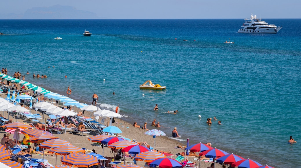 Maronti Beach showing a beach, general coastal views and swimming