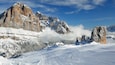 Cortina d\'Ampezzo Ski Resort featuring snow and mountains