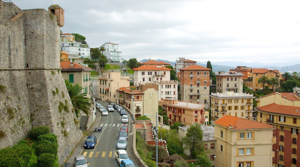 Castello San Giorgio featuring heritage architecture, a city and street scenes