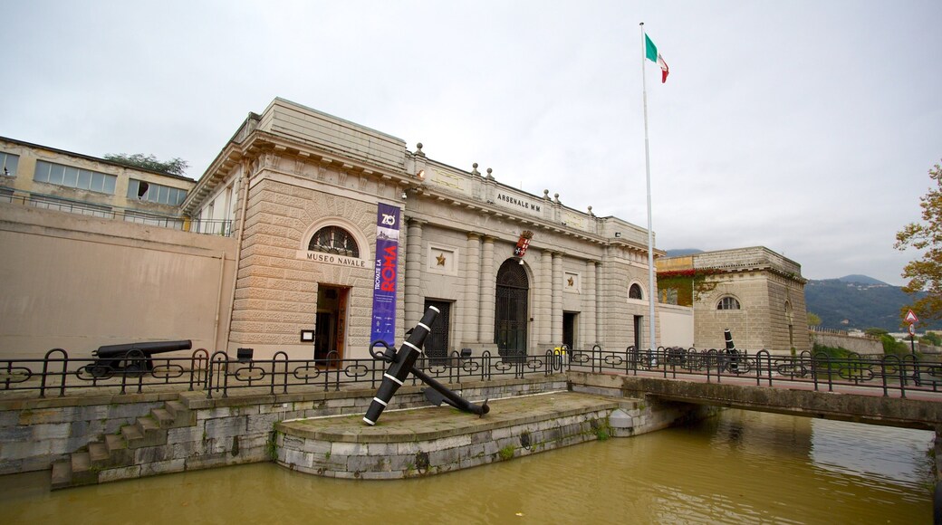 Museo Tecnico Navale featuring a bridge and heritage elements