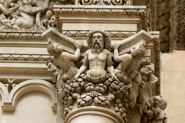 Basilika Santa Croce mit einem historische Architektur