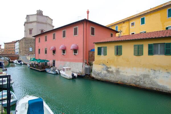 Chiesa di Santa Caterina which includes boating and a river or creek