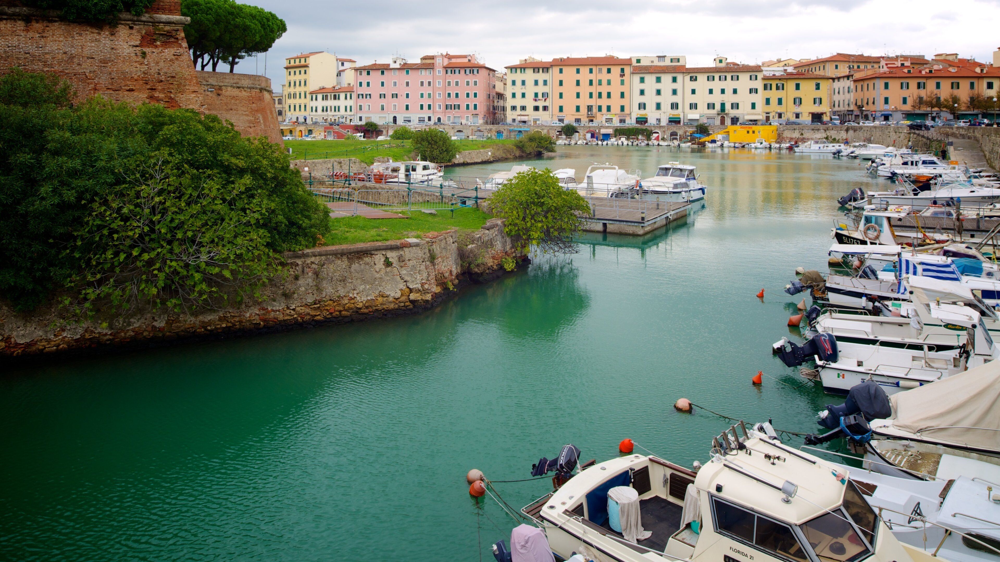 Fortezza Nuova which includes boating, a river or creek and a marina