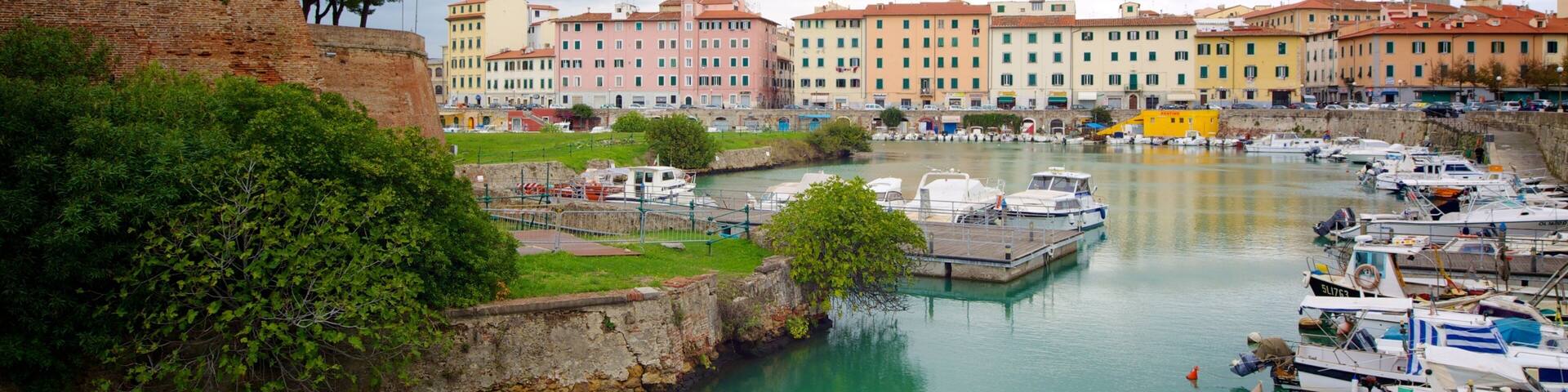 Fortezza Nuova which includes boating, a river or creek and a marina