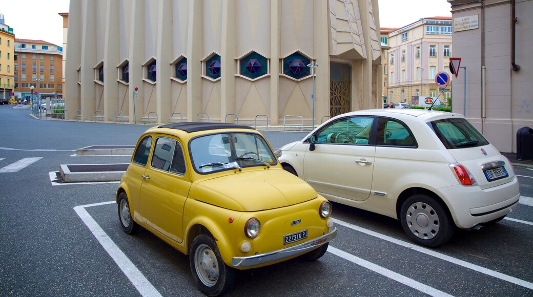 Sinagoga Ebraica som viser torg eller plass og by