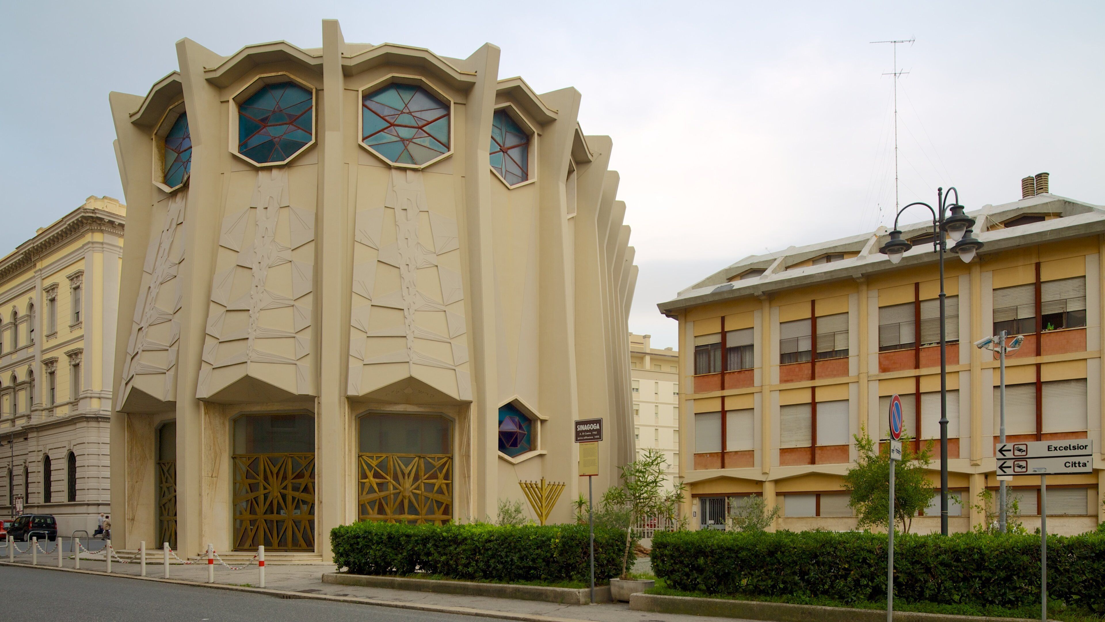Sinagoga Ebraica caratteristiche di elementi religiosi e strade