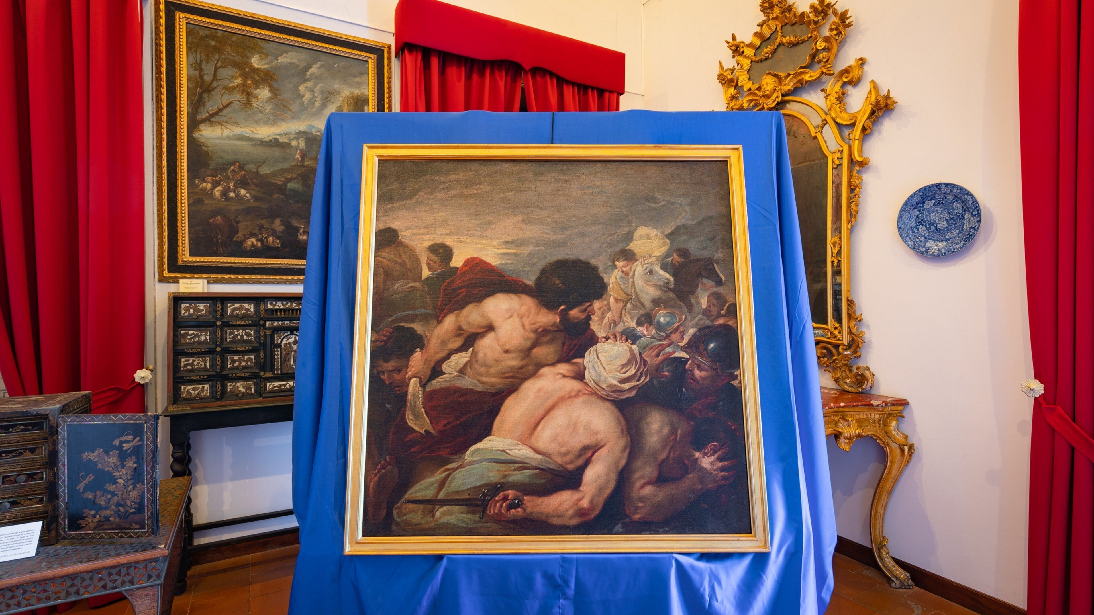 Museo Correale di Terranova featuring religious elements, interior views and art