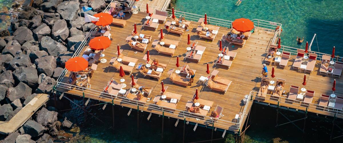 Museo Correale di Terranova as well as a small group of people