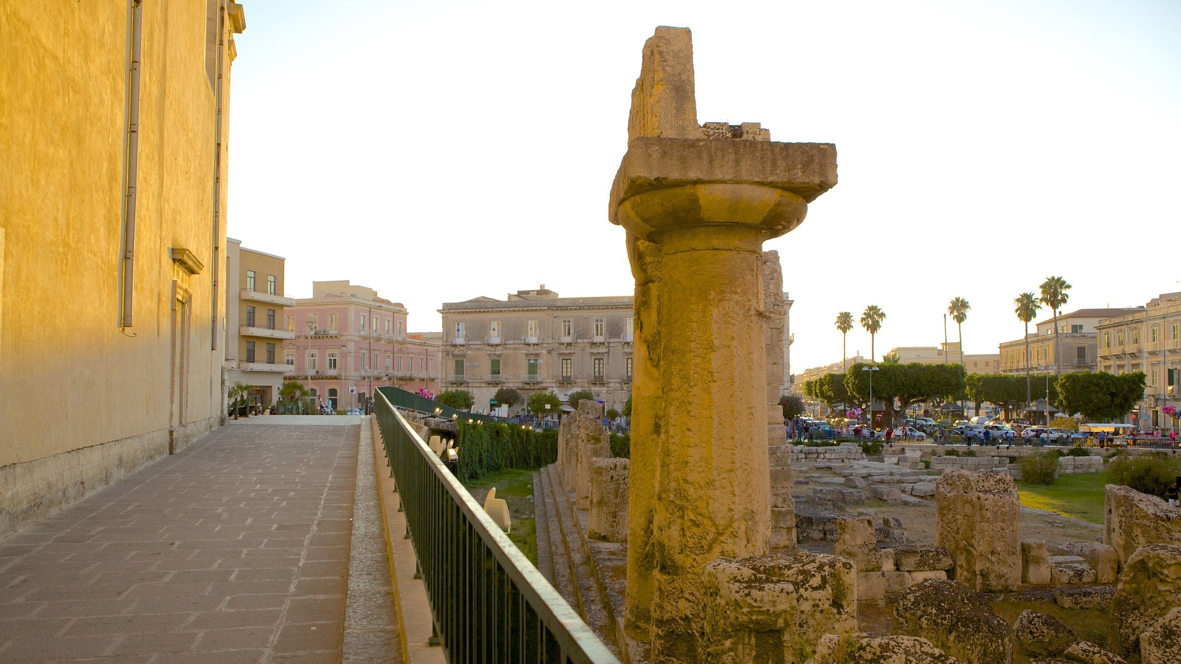 Temple of Apollo featuring a ruin and heritage elements