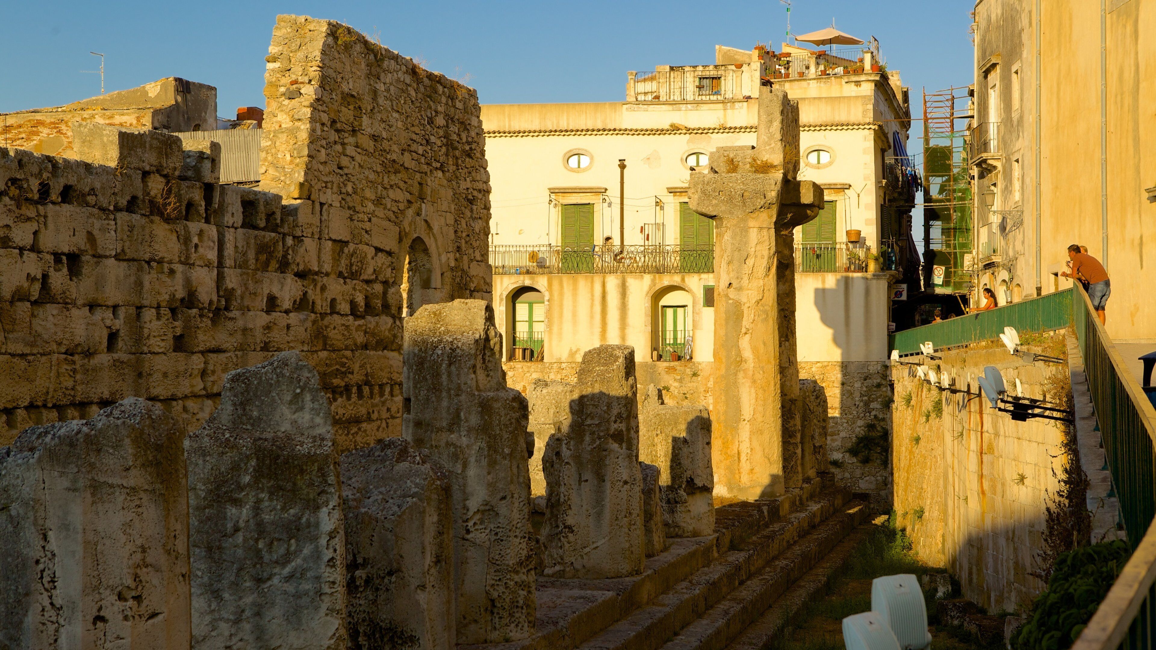 Temple of Apollo featuring a ruin and heritage elements