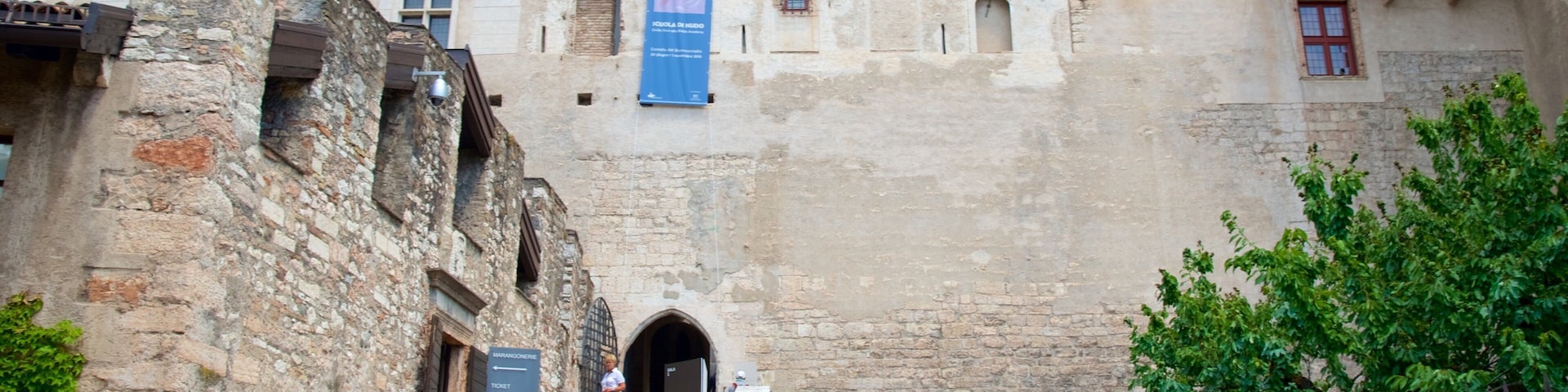 Castello del Buonconsiglio which includes heritage architecture and chateau or palace