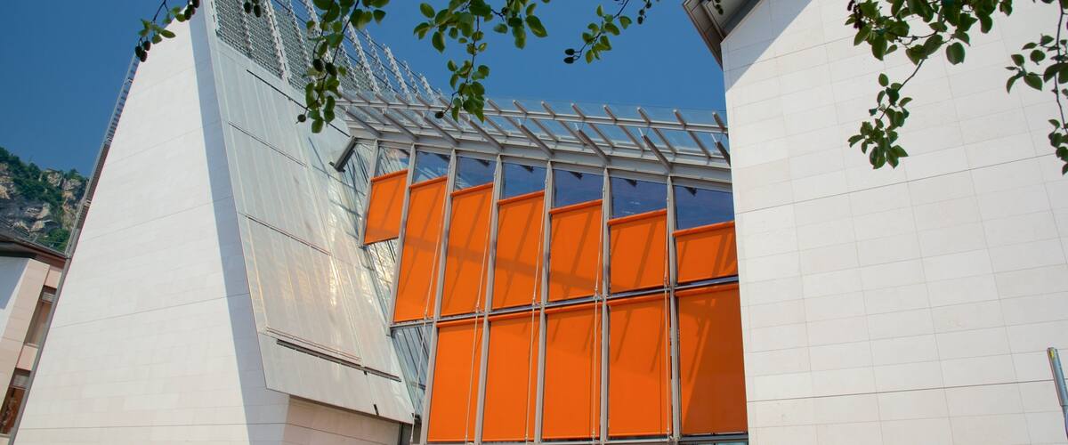 Museo Tridentino di Scienze Naturali showing modern architecture