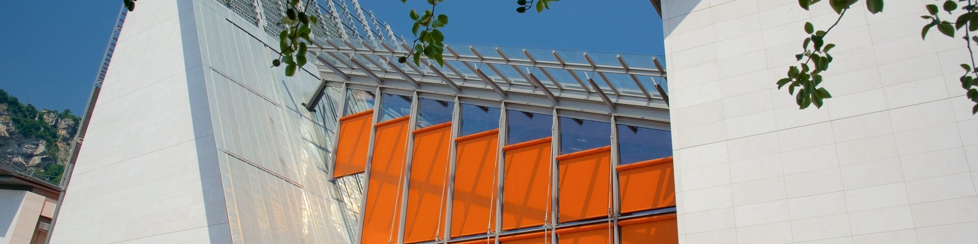 Museo Tridentino di Scienze Naturali caracterizando arquitetura moderna